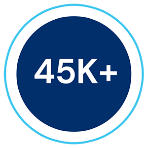 45 thousand Year 12 students graphic